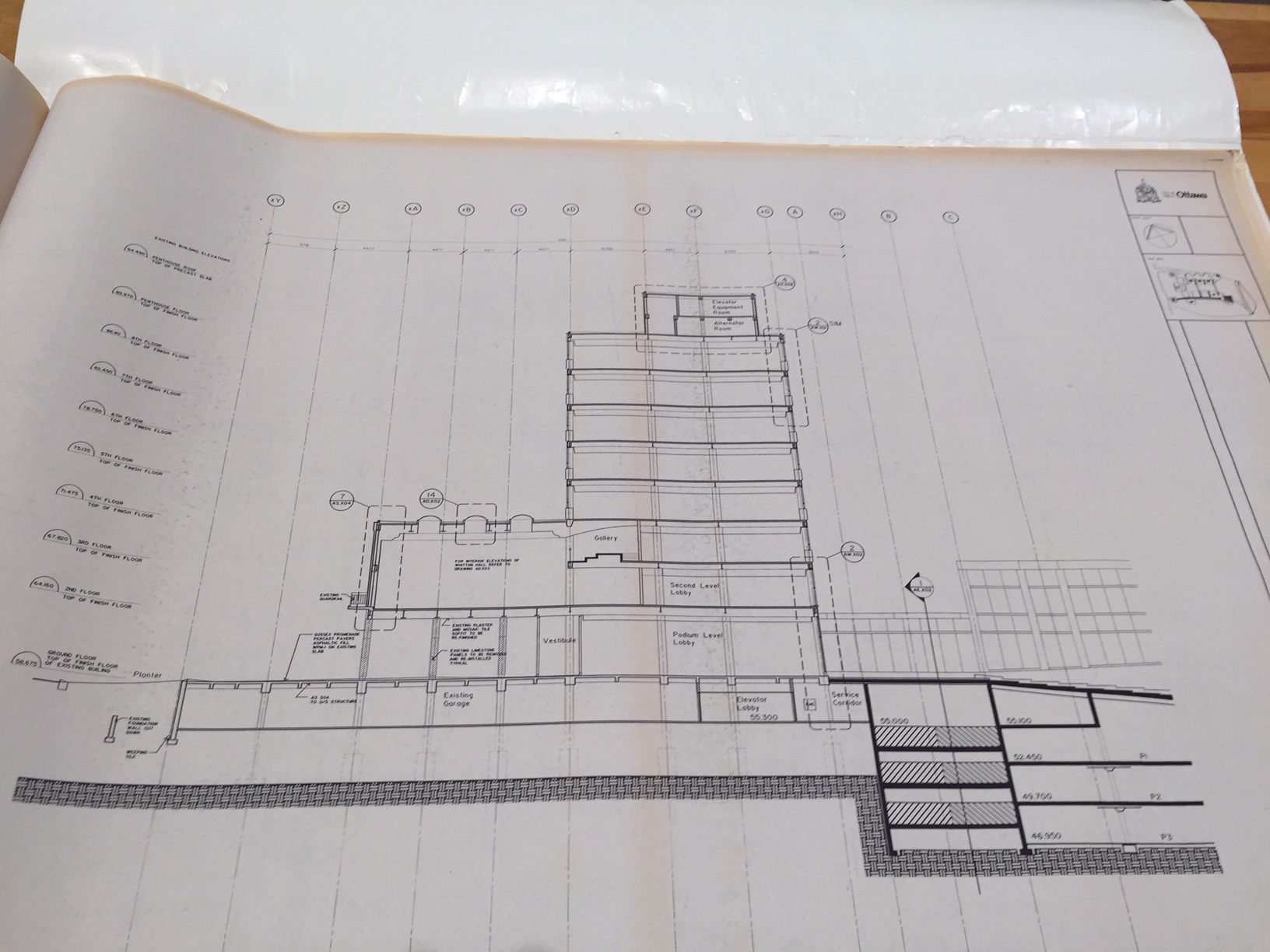 Ottawa - Safdie - 1958 Cross Section side