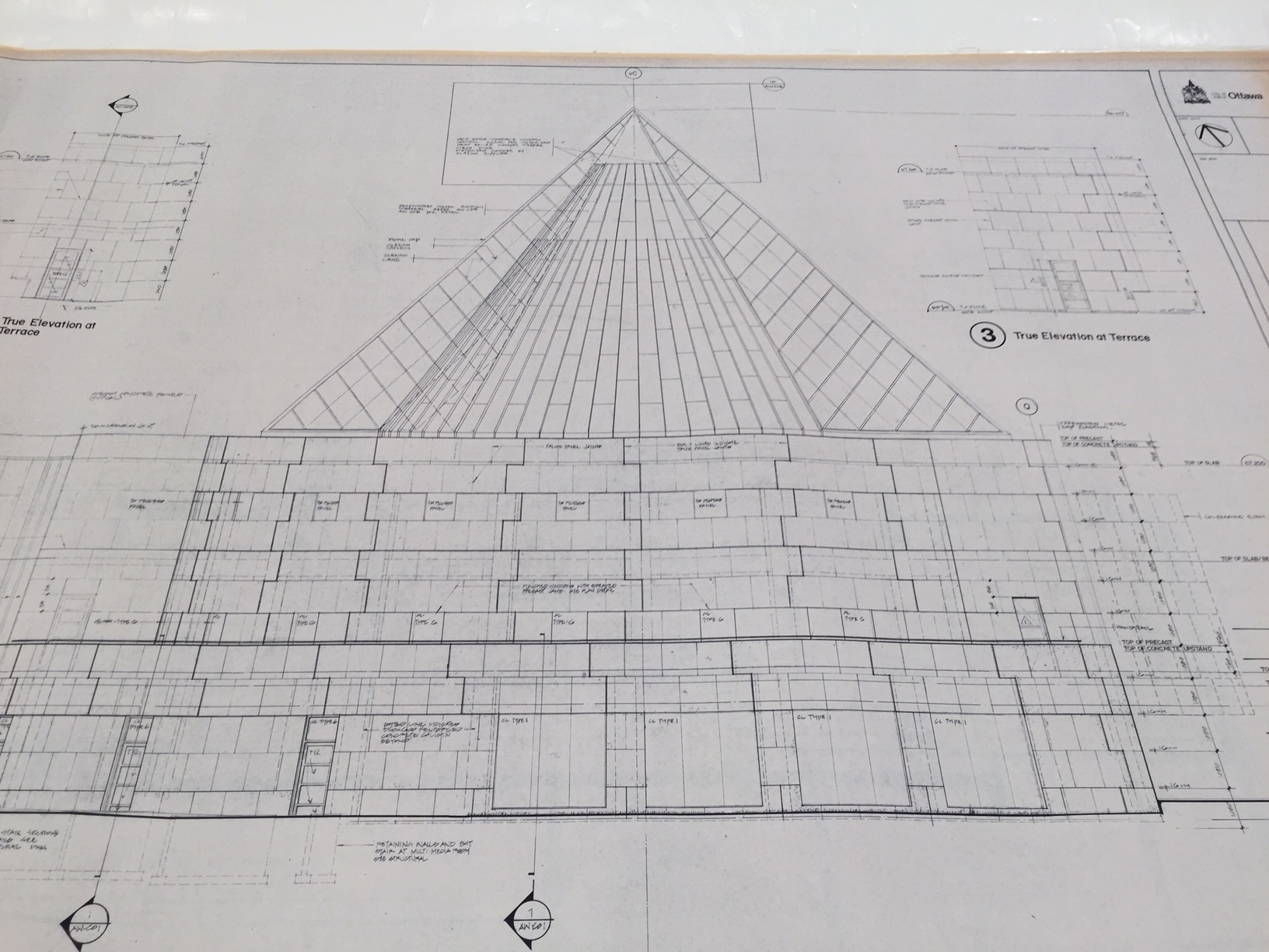 Ottawa - Safdie - Council Chamber External Elevation South