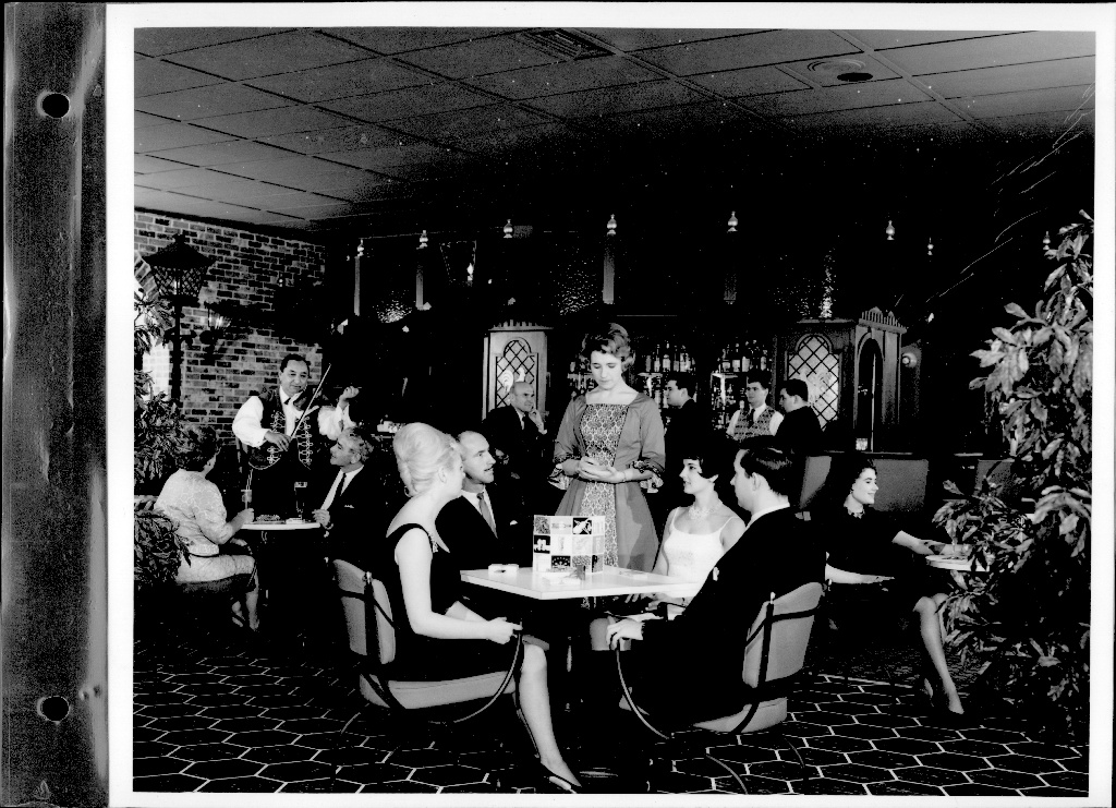 original photo of the Cock and Lion that replaced the Canadian Grill