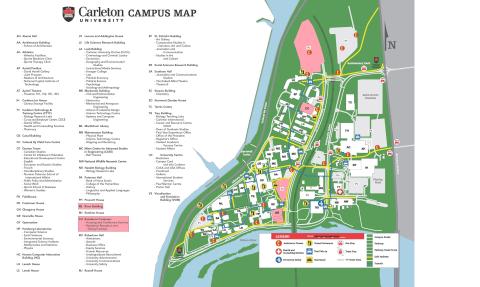 Carleton map