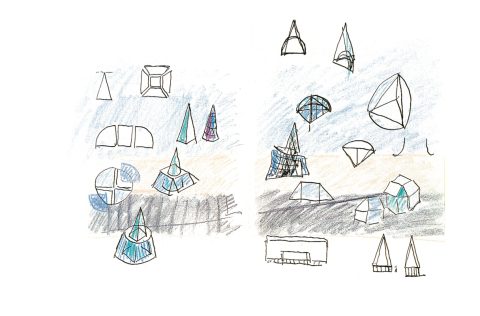 Diefenbaker Building - Safdie sketches