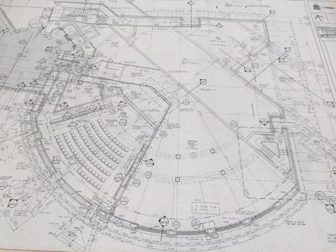 Ottawa City Hall - Safdie - Council Chamber park level