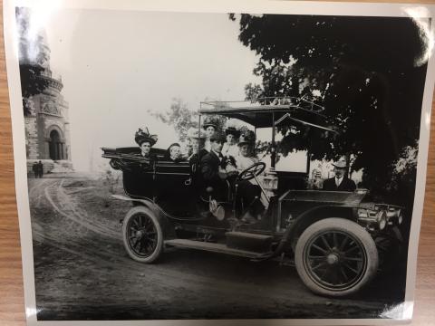 Lady Laurier visits the Dominion Observatory