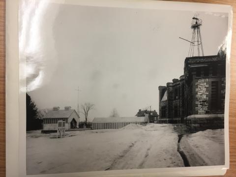 Dominion Observatory Rear View Winter 1915