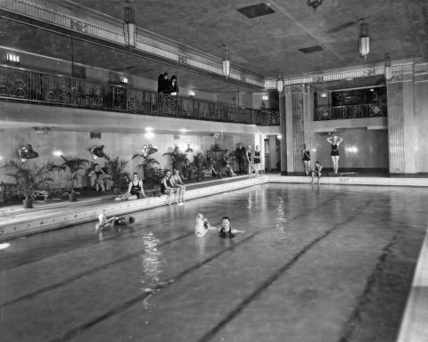 Chateau Laurier Pool, (1931) Chateau Laurier Hotel Archives (Ottawa Citizen, 6690588)