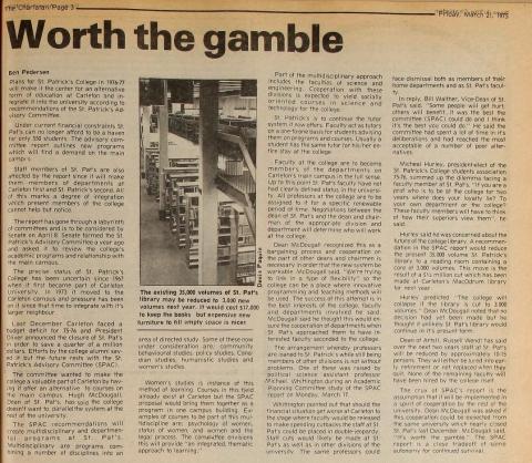 Charlatan Clipping March 21, 1975, pg 3