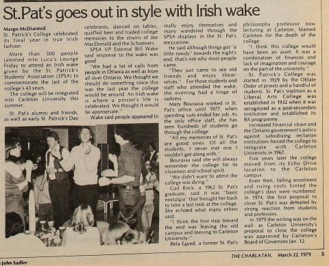 Charlatan Clipping March 22, 1979, pg 5
